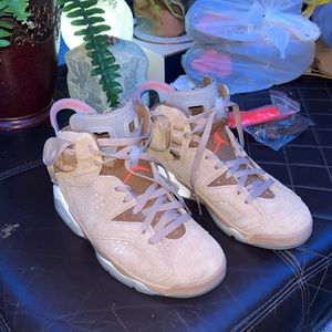 Jordan 6 Retro Travis Scott British khaki